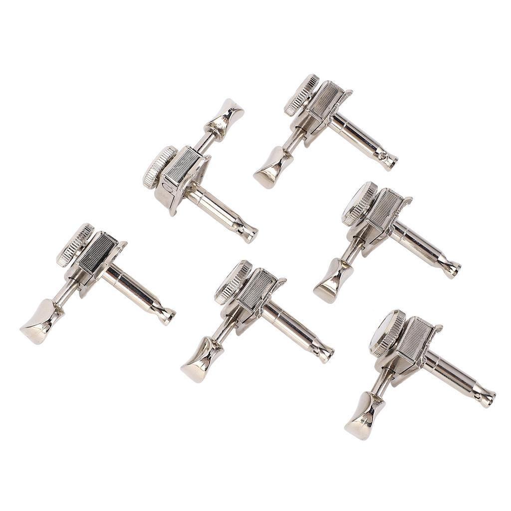 6PCS Guitar Locking Tuners Tuning Pegs Vintage Electric Guitar Machine Heads Tuning Keys Set for