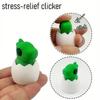 1 Pack 6.5Cm 3D Printed Eco-Friendly Pla,Yes No Button Fidget Toy, Novelty Desk Gadget