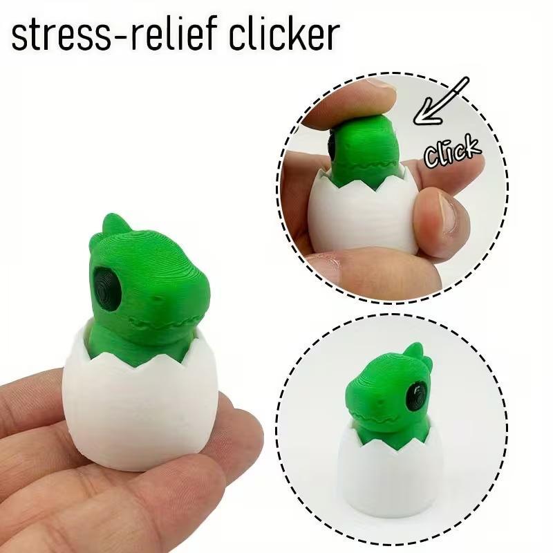 1 Pack 6.5Cm 3D Printed Eco-Friendly Pla,Yes No Button Fidget Toy, Novelty Desk Gadget