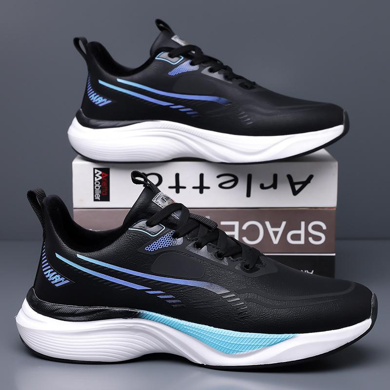 Men's Shoes Summer New Mesh Shoes Men's Breathable and Lightweight Thin Shock-absorbing Running Sports and Leisure Shoes