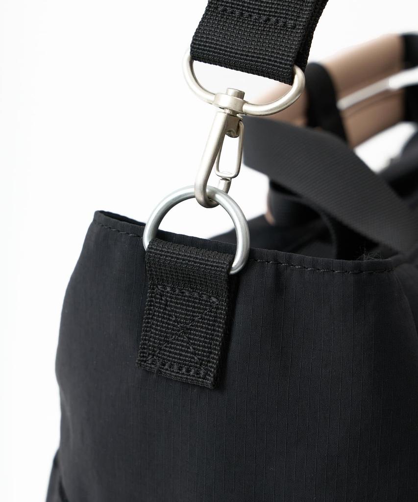 SABLE A4 Tote Bag, Double-Sided Water-Repellent, Lightweight, 10 Pockets, 2-Way