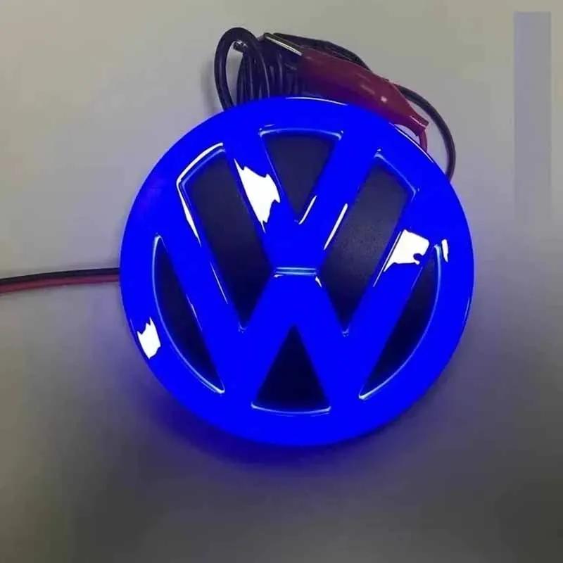 

VW GTI GOLF 2026 Hot For VW VOLKSWAGEN New 11cm LED Car Rear Tail Emblem Badge Sticker For VW Polo Golf Jetta Beetle CC Tiguan T