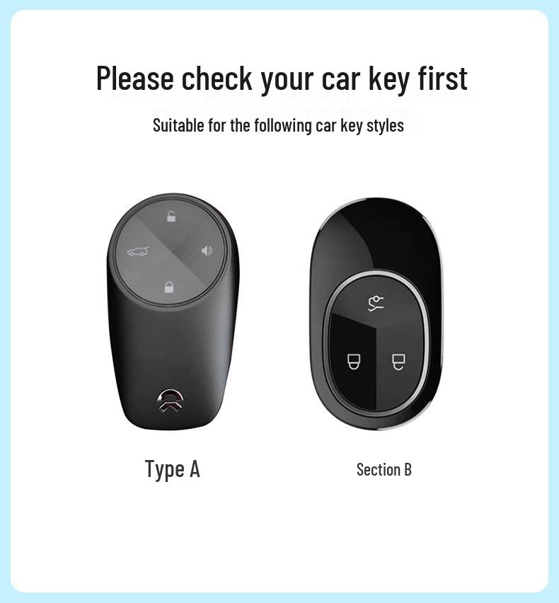 Nio Key Case for ET5T, ET7, ES7, 2024 ES6, EC6, ES8, ET5, EC7 Cars