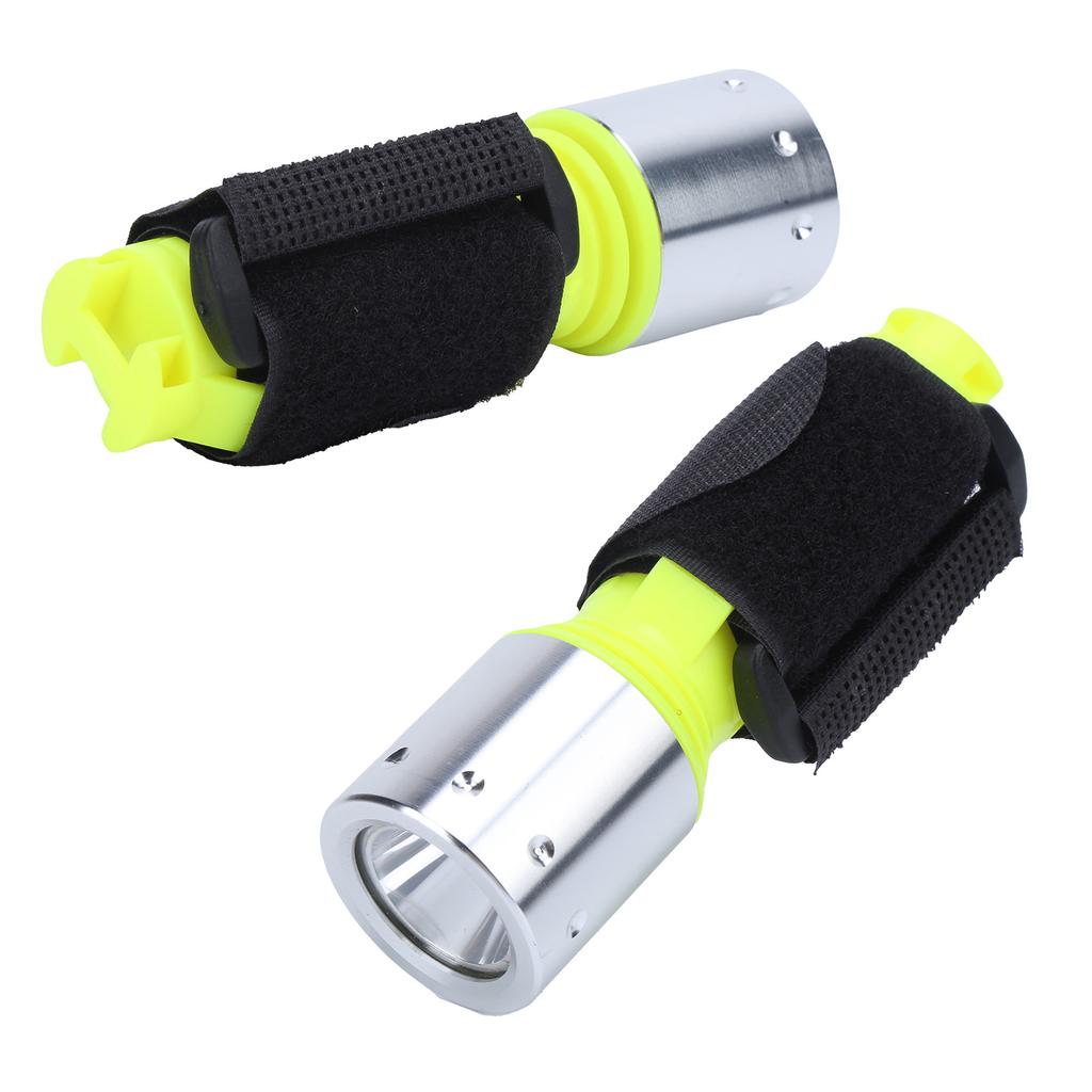 Mini Diving Light Portable Waterproof Wear Resistant Diving Flashlight for Diving Expedition