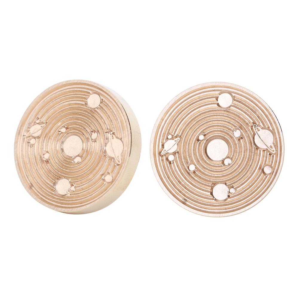 Selo de cera de céu estrelado retrô cabeça de carimbo de fogo tinta para cartão faça você mesmo envelopes selos