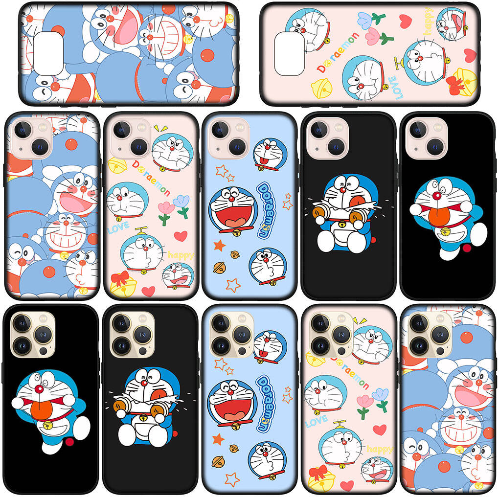 Custodia per Telefono per iPhone 17 16 15 Plus X XR Huawei P30 P20 Lite Redmi Note 14 12 11 13 Pro Max OPPO A60 A80 A40 A18 A38 A15 A54 Comics Doraemon Cover