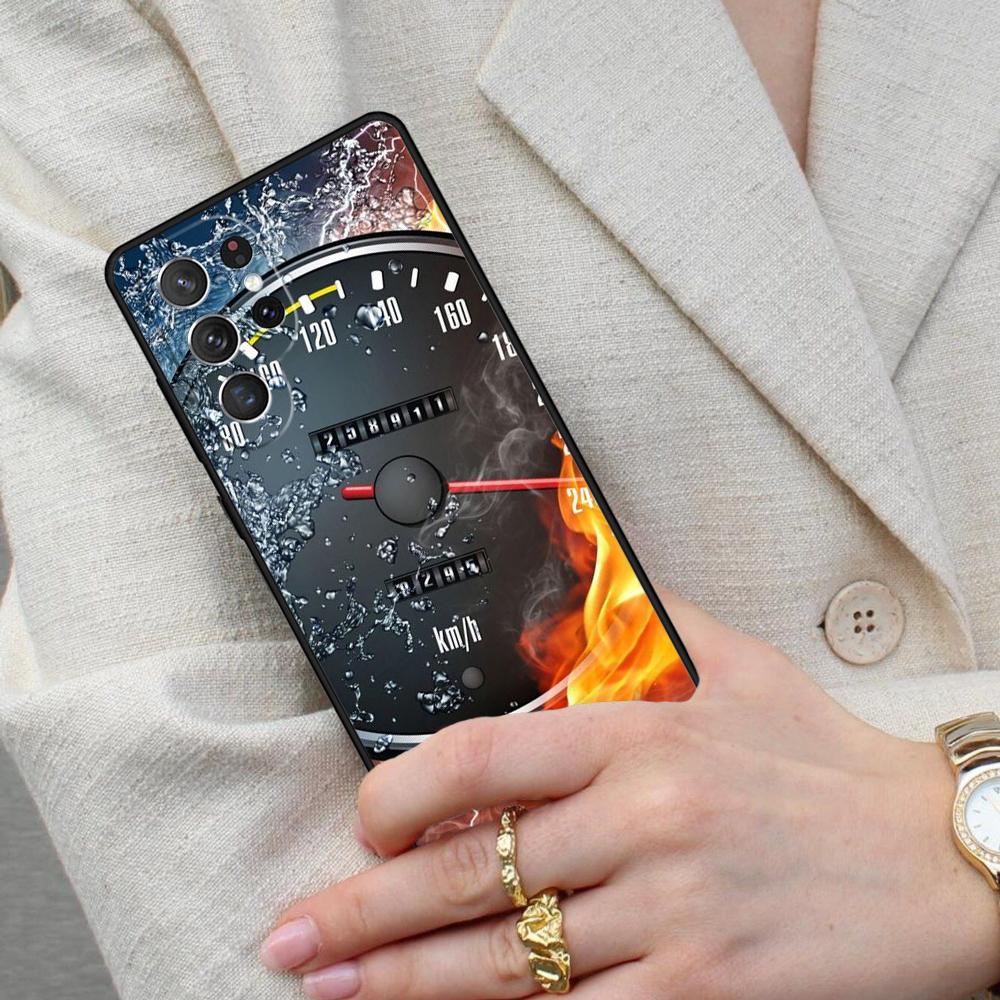 Cool Speedometer Cell Phone Case for Samsung Galaxy S26 Ultra S25 S24 S23 S22 S21 S20 Note10 Cover