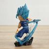 11CM DRAGON BALL Z ANIME CHARACTER Q VERSION VEGETA ACTION DOLL SERIES COLLECTION MODEL TOY SUITABLE FOR CHILDREN S Round Sensory Durable Elastic