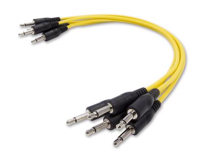 KORG Patch Cable Set 5 Pieces Yellow MS-CABLE-YL