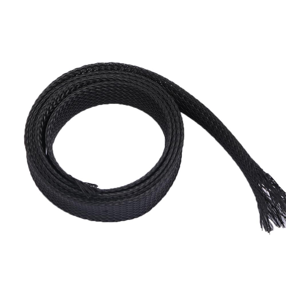 4/6/8/10/12/15/18/20/25mm Expandable Gland PET Wire Braid Sleeving Protection Cable Insulation