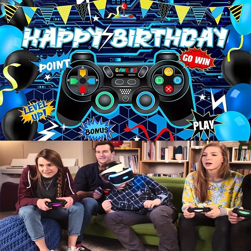 Birthday Party Decoration Background Photo Background Banner Poster Game Party Decoration Party Supplies