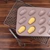Madeleine Cake Mold Non-stick Carbon Steel Shell Baking Mould Biscuit Chocolate Bakeware Tools Kitchen Accessories 6/12 Hole