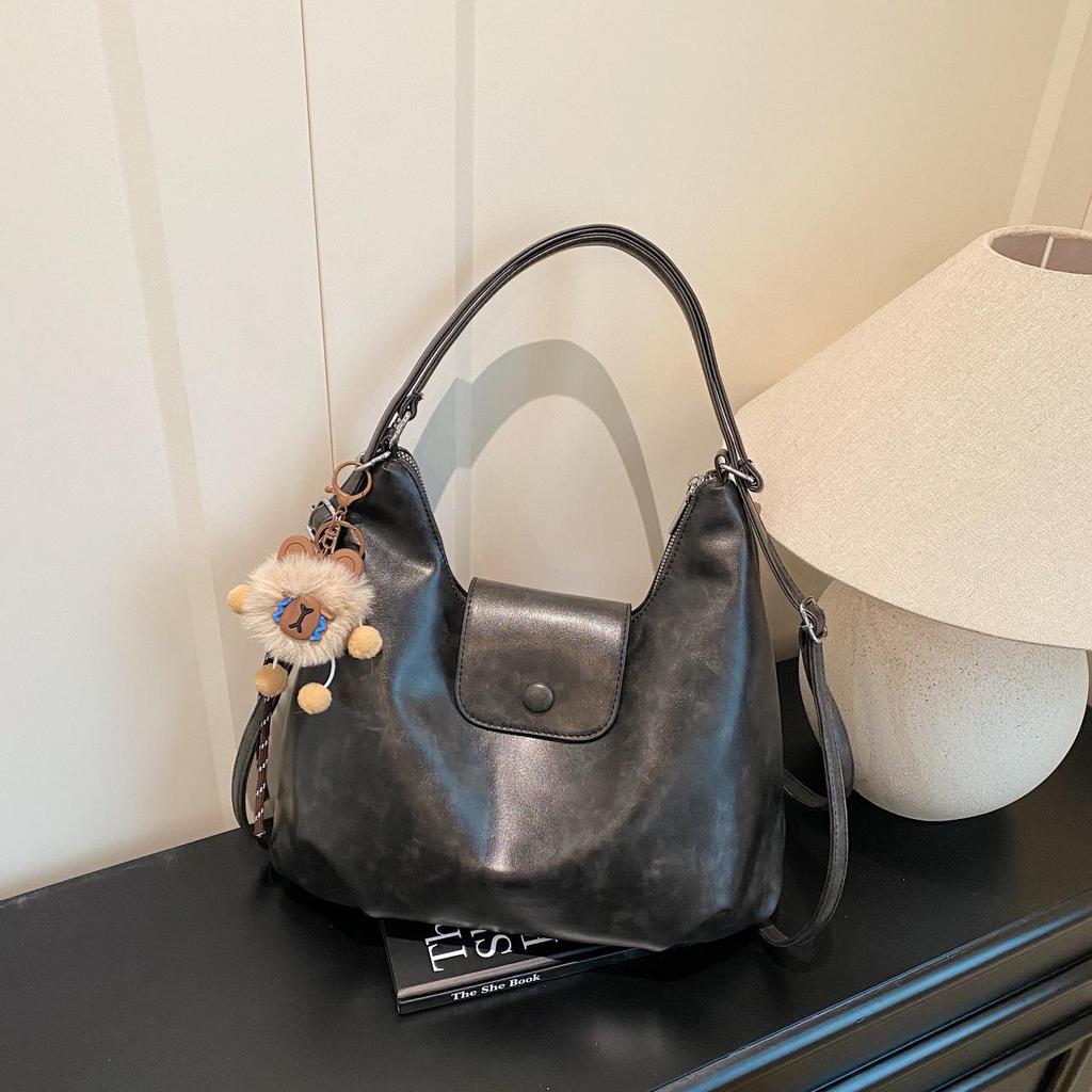 Korean Style Vintage Multi-Purpose Backpack & Tote with Coin Purse - 2025 Trendsetting Large-Capacity Commuter Bag