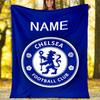 Customizable Football Throw Blanket – Personalized Name, All-Season Cozy Snug Blanket, Machine Washable, Personalized Blanket