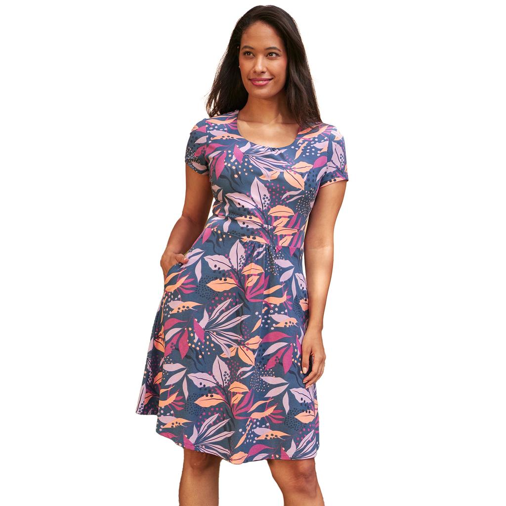 Mountain Warehouse Womens/Ladies Orchid Leafy Floral Dress