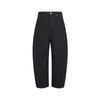 LESS Loose Fit Cotton Banana Denim Cropped Jeans