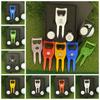Golf Cap Clip Green Fork Marker Set Marker Golf Ball Marker Hat Clips Golf Ball Fork  Golf Products