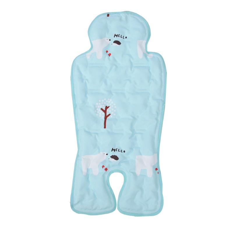Infant Cooling Pad for Car Seats & Strollers Double  Sided Designs Strollers Cooling Cushions for Comfortable Summer Rides