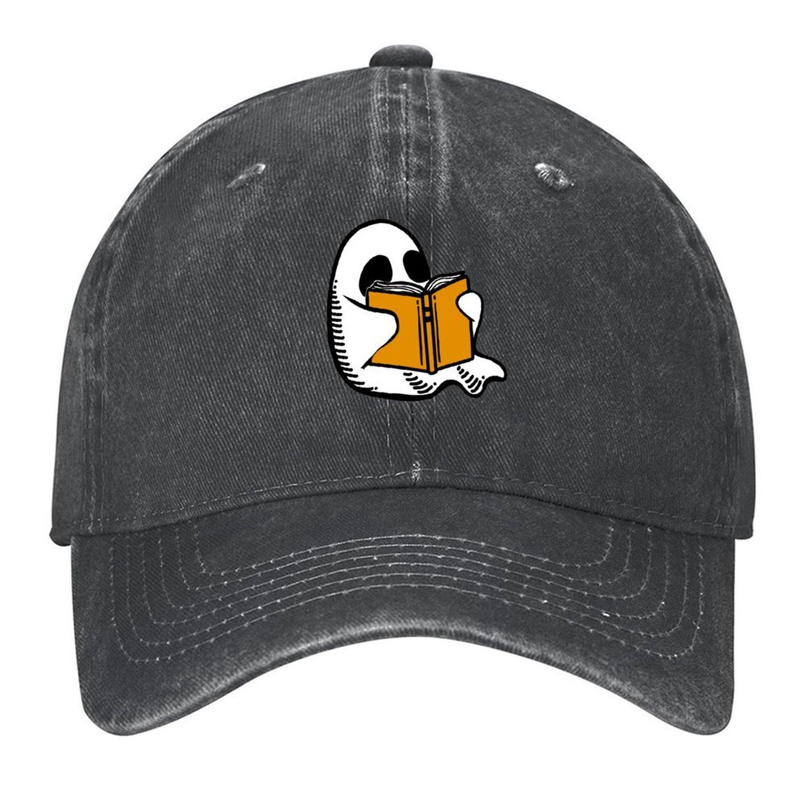 

2026 Booooks! Halloween Ghost Baseball Cap Rugby Hat Man Luxury Hood Fashion Beach Women s Hats 2025 Men s