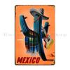 Mexico Vintage Metal Plaque Poster Pub Mural Home Personalized Kitchen Cinema Tin Sign Poster