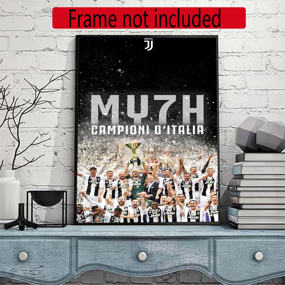 Juventus 5D Diy Diamond Paintings Mosaic Wall Round Diamond Art Painting Kits Embroidery Crystal Accessories Frameless