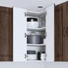 Dishwasher Front Panel Kalmar Brown Oak Effect 57 X 57 X 80 Cm