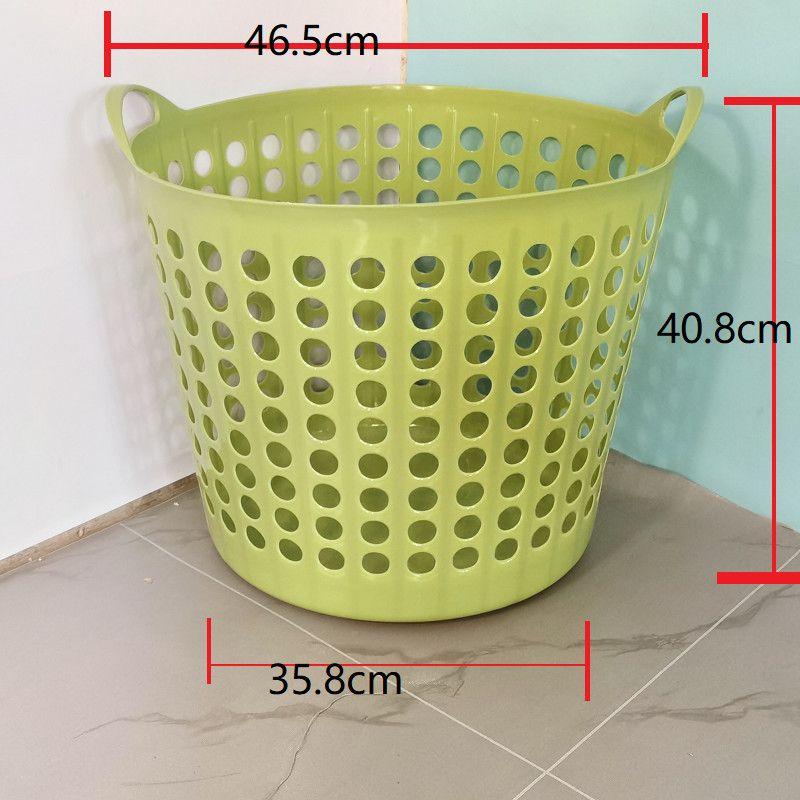 1 szt. duża 45 40 cm Plastikowe Kosze na Pranie z Uchwytami Duże Małe Perforowane Wentylowane Kosze Przenośne do Przechowywania Brudnych Ubrań