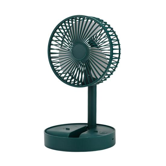 Handheld Fan Folding Design Portable Adjustable 180 Degree Rotation Flexible Blades Low Noise Multi-Speed Desk Fan with Phone Holder