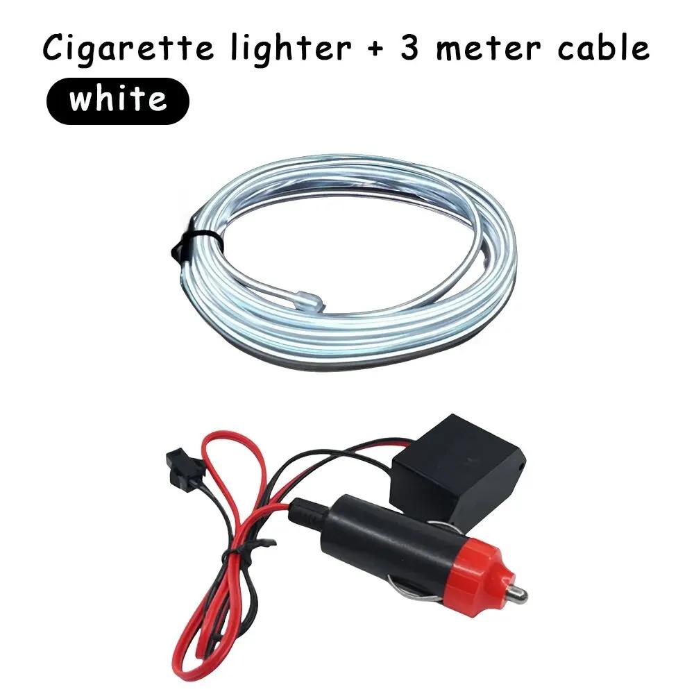 3M Universal Rhyming Car Styling Trim Strip Flexible Door Moulding Line Interior Decorative Auto Accessories