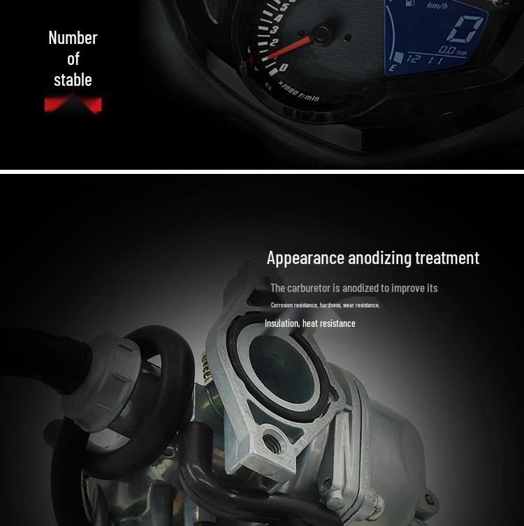 Tianhong TH90 Carburetor for Tianjin Honda 90 with Manual/Cable Pull Choke Fuel Saver
