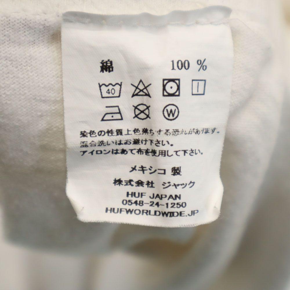 HUF Long sleeve T-shirt XL white Ron T Men's Used