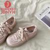 Autumn Purple Niche Design Sense Women's Student Big Head Board Shoes Retro Casual Sports Shoes