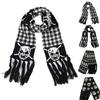 Scarf for Girl Adult Skull Crossbones Skeleton Scarves For Women Men Unisex