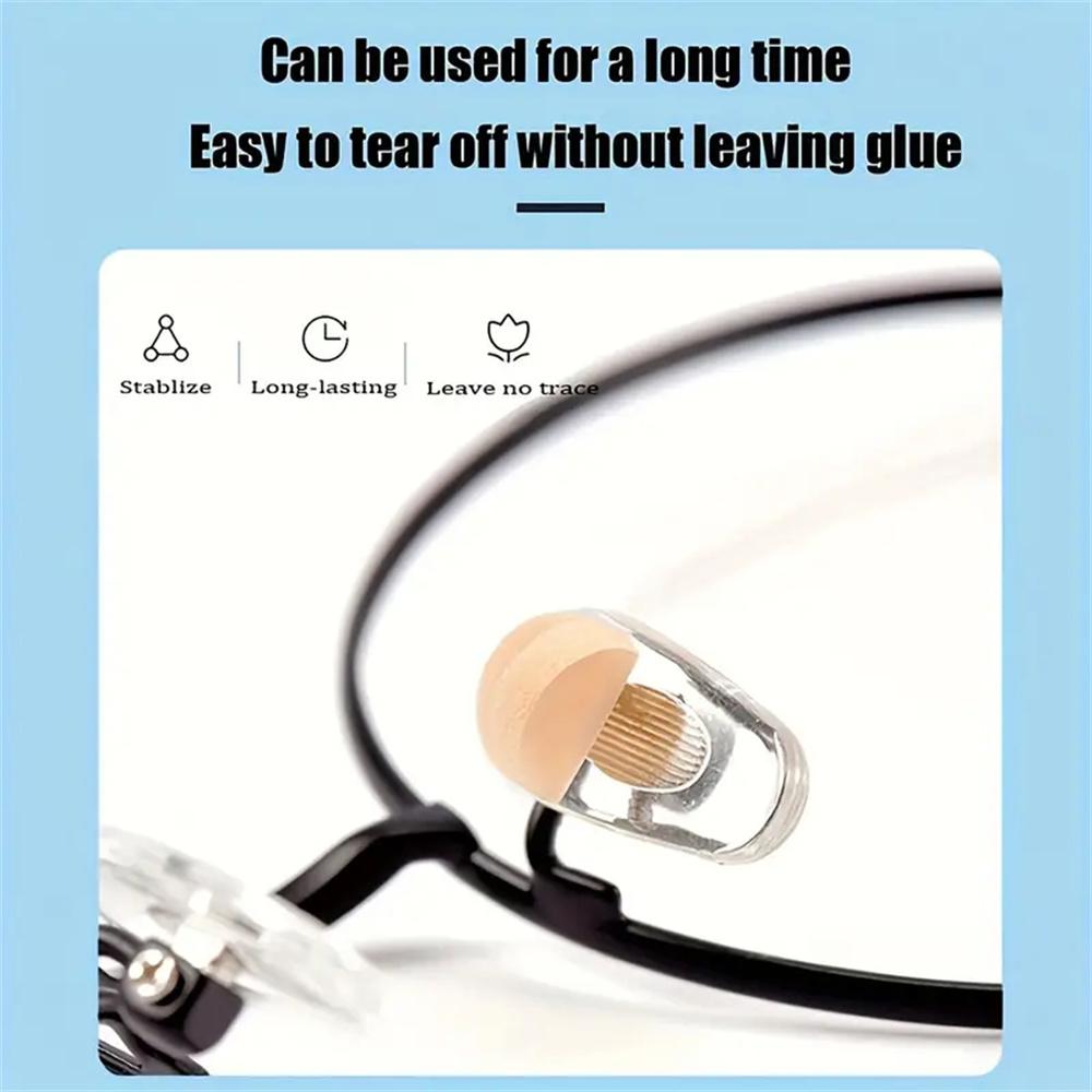 Self-adhesive Soft Foam Anti-slip Glasses Nose Pads Protection Eyeglass Sponge Bridg Instant Lifting Effect for Comfortable Wear