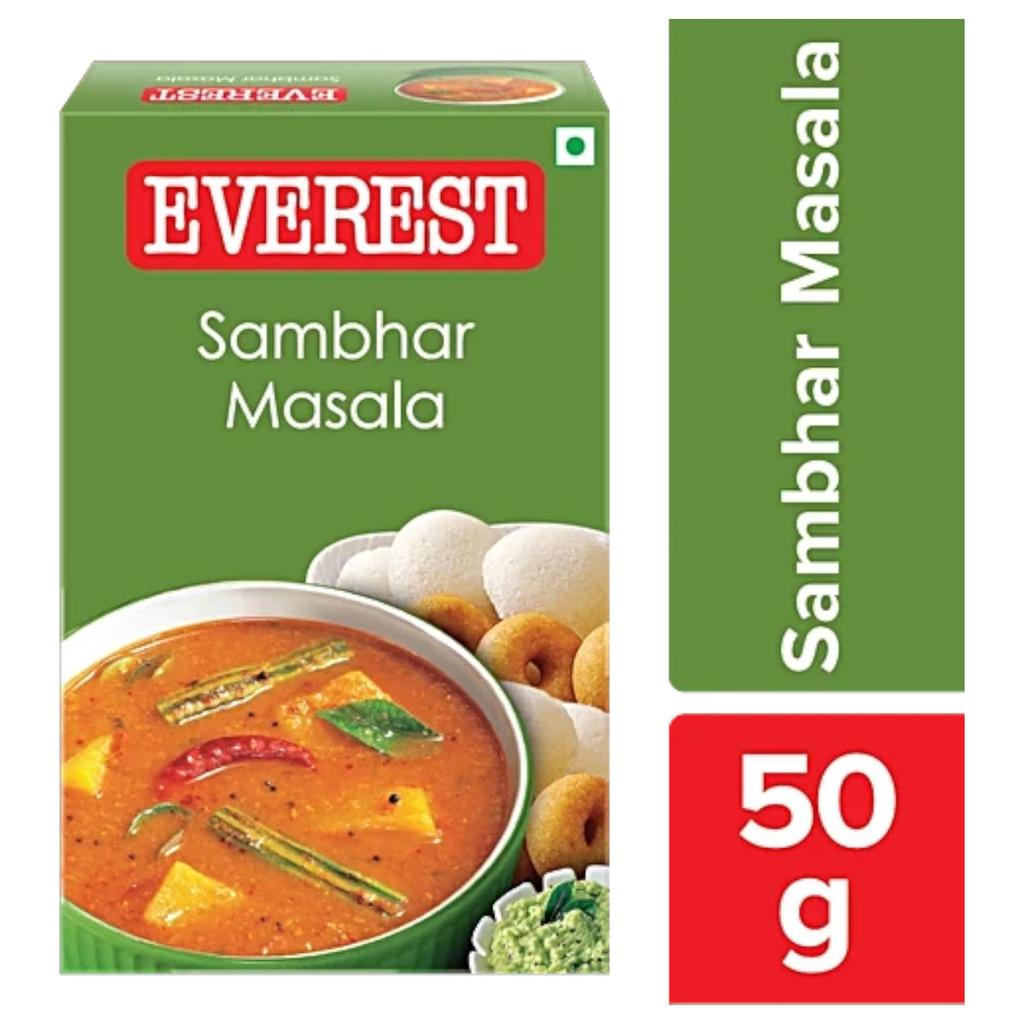 Everest Sambhar Masala 50 g Pack Of 1 Flavorful Spice Blend For Authentic South Indian Cooking And Everyday Meal Recipes