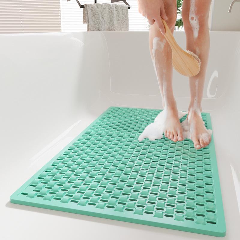 Bathroom Mat Non-Slip Mat Household Shower Room Bathing Anti-Drop Suction Cup Floor Mat Toilet Bathroom Shower Massage Mat