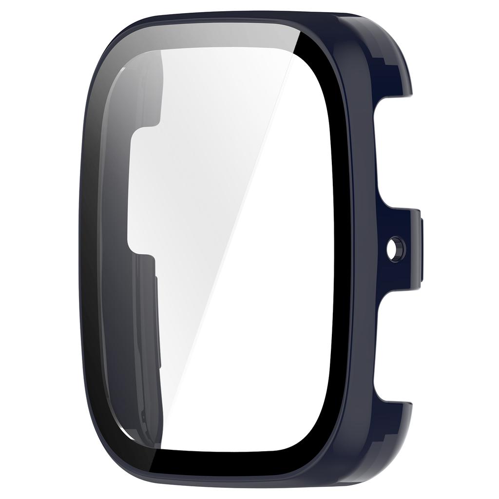 Fullt beskyttende glassdeksel for Huami Amazfit Active 2 firkantet smartklokke skjermbeskytter deksler deksel skall og herdet glassfilm