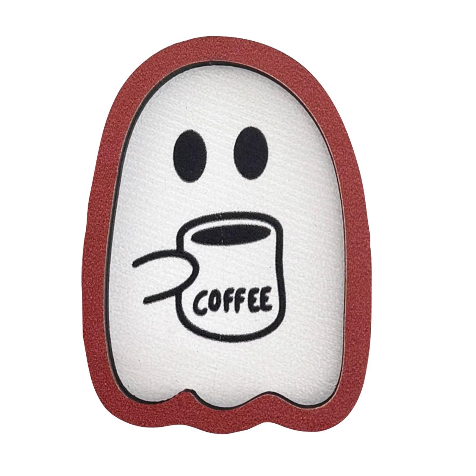 

Halloween Decorative Items Coffee, Double-layer Tray, Terrifying And Creative Decoration One Size белый