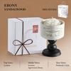 Camellia Scented Candle Handmade Soy Wax Flower Candle Aroma Candle for Bedroom Decor Valentine's Day Romantic Gift for Women