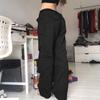 Harajuku Mode Vintage 90er Jahre Ästhetik Low Waist Hose Casual Baggy Jeans Taschen Cargohose Hip Hop Streetwear Damenhose