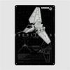 Shuttle Lambda Metal Sign Club Party Club Bar Printing Wall Decor Tin Sign Poster