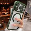 Camera Bracket for Magsafe Case for iPhone 17 Pro Max Lens Film Magnetic Clear Phone Cover for iPhone 16 15 14 13 Pro Max 17Pro