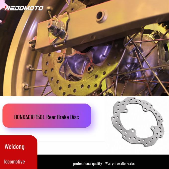 HONDA CRF150L Rear Brake Disc Rotor V3 - Original Replacement