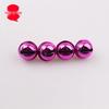 22MM Colorful Vacuum Dog Bell Keychain Pendant - Christmas Metal Pet Bell