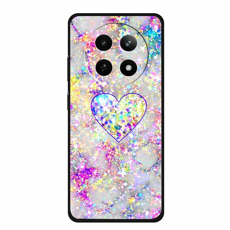 For Realme 13+ Case Luxury TPU Soft Silicone Phone Cases for OPPO Realme 13 Plus 5G Realme13+ Shockproof Protective Cover Fundas