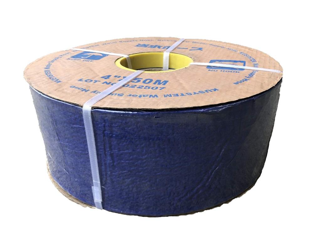 Wasserversorgungsschlauch 100mm x 50M Rolle 4 Zoll Tauchpumpenschlauch