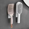 1PCS Punch-free Curly Hair Comb Storage Rack Light Luxury Bathroom Wash Basin Bathroom Wall-mounted Storage Air Cushion Comb Artifact