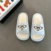 Anime bjørn tykksålede ett-ords kule tøfler dame sommer ny tegneserie innendørs hjem tykksålede sklisikre tøfler