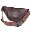 Noora Brown Leather Waist Bag & Pouch For Men's and Women's