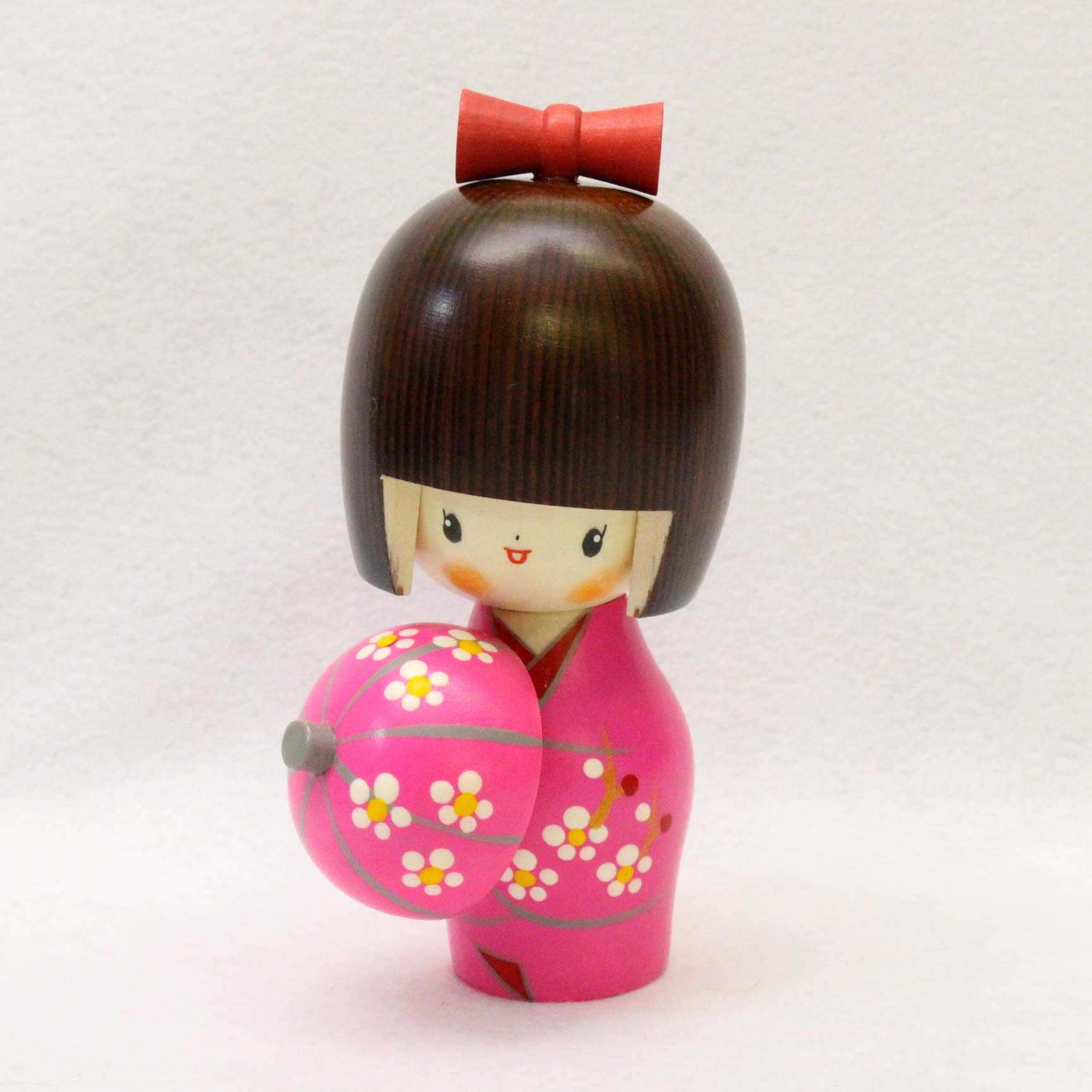 

Japanese Souvenir Kokeshi Doll Spring Sunshine Made in Japan